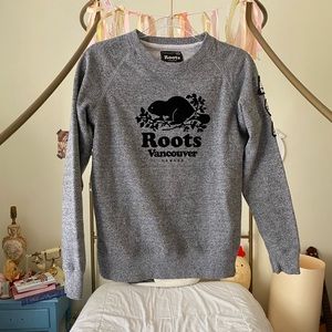 Roots sweater.